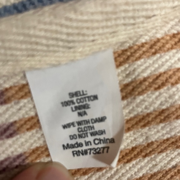 Striped Multicolor Tote Bag - Picture 5 of 8